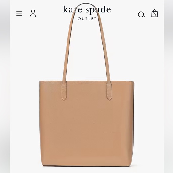 NWT Kate Spade Jana Tote Light Fawn - Picture 5 of 11